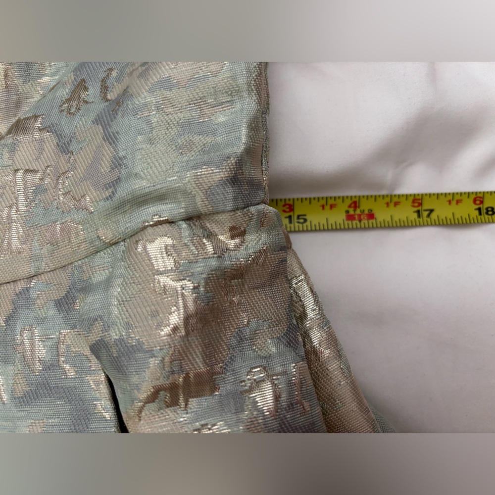 By Camilla Limited EditionGeorgina Dress, Large, EUC, Blue, Cream, Gold Metallic - Picture 13 of 16